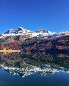 Silvaplanersee im Engadin