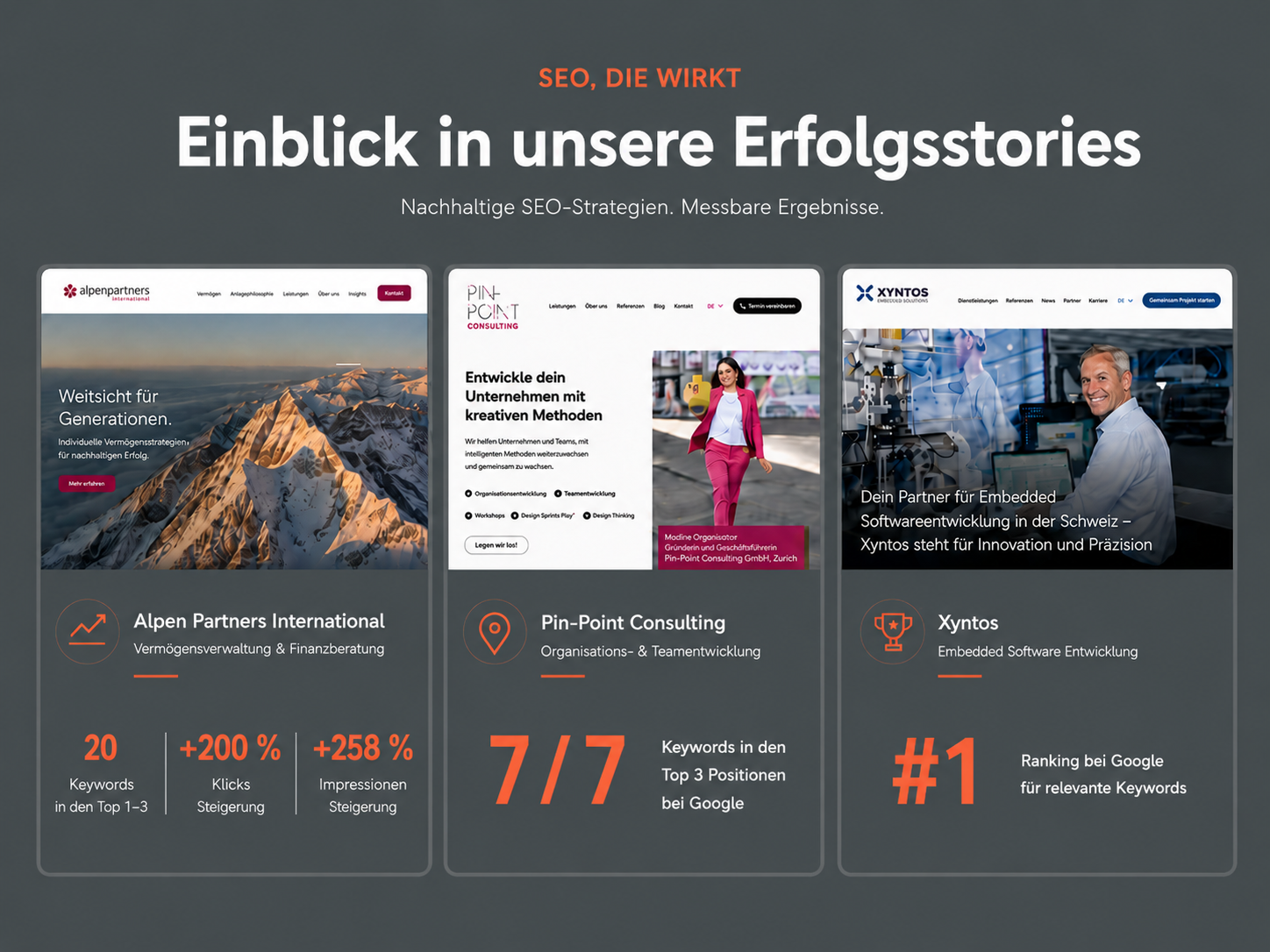 SEO Referenzen Luzern digitalfox